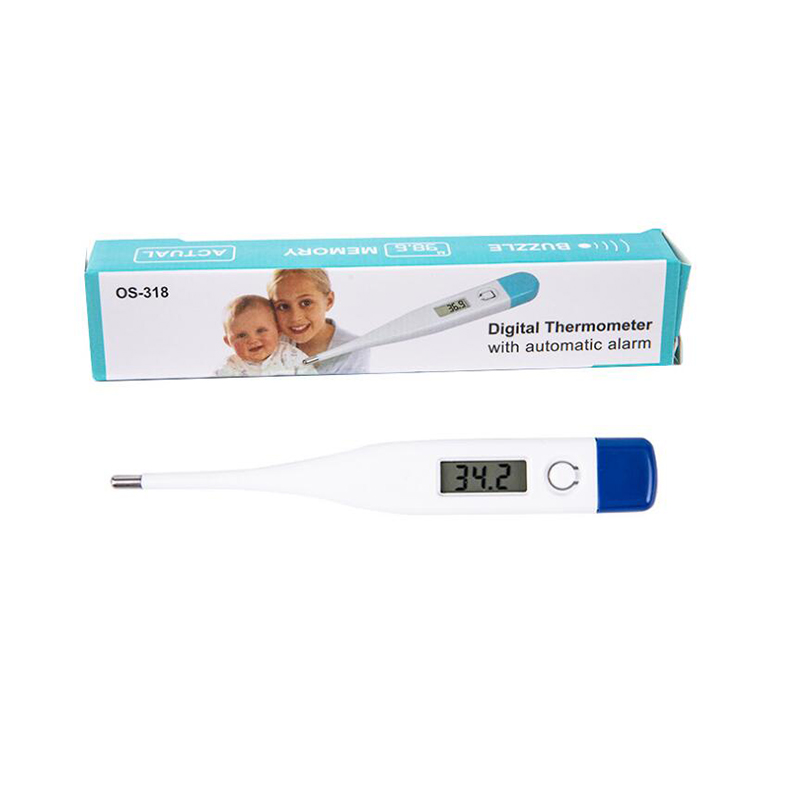 Thermomètre numérique clinique de température de bébé de sonde orale rectale imperméable de fièvre