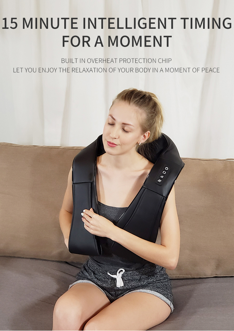 Portable pétrissage Shiatsu ceinture Hadad tapant masseur ceinture pour tout le corps épaule cou ceinture de Massage électrique