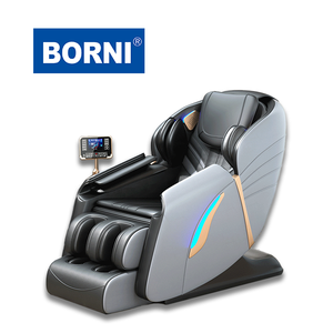 2022 usage domestique corps entier zéro gravité masseur chaise pression d'air LCD contrôle tactile thérapie thermique détendre masseur chaise avec musique