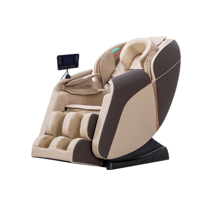 Chaise de massage chauffante enveloppée par airbag de massage humain de simulation 8D