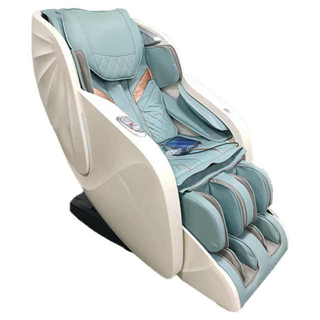 Massage du corps entier à gravité zéro commerciale à usage domestique avec chaise de massage enveloppée par airbag de type coque de musique Bluetooth avec feux latéraux